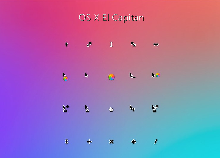 Mac Os X El Capitan Cursor Download
